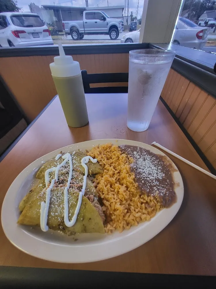 Enchiladas Rice & Beans